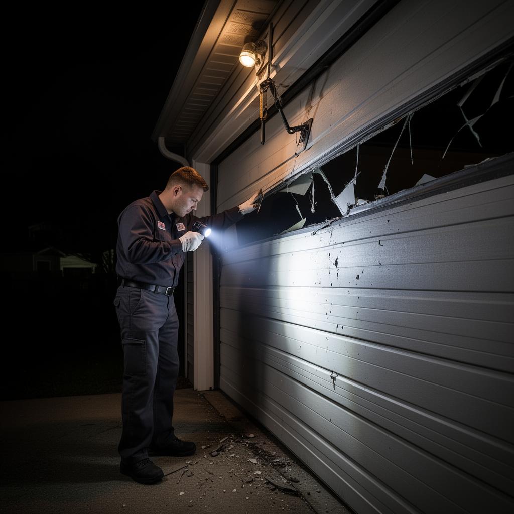 Emergency garage door service in Saluda NC